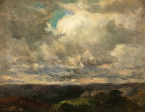 Untitled by Edward Mitchell Bannister Oil Painting