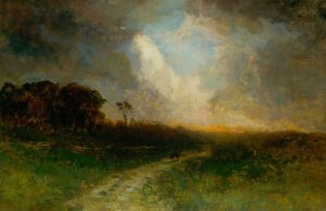 Untitled by Edward Mitchell Bannister Oil Painting