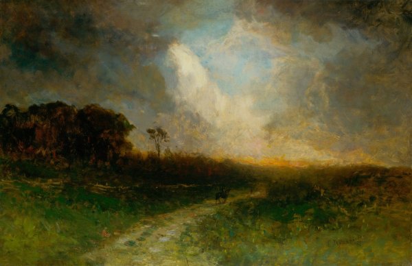 Untitled  by Edward Mitchell Bannister - Hand-Painted Oil Painting Reproduction