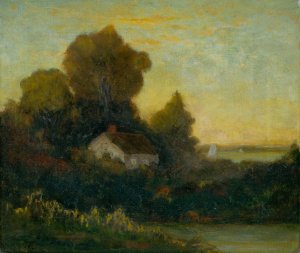 Untitled by Edward Mitchell Bannister Oil Painting