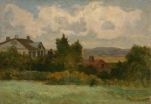 Untitled by Edward Mitchell Bannister Oil Painting