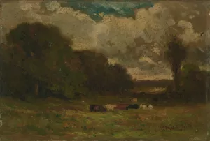 Untitled by Edward Mitchell Bannister Oil Painting