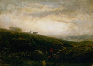 Untitled by Edward Mitchell Bannister Oil Painting