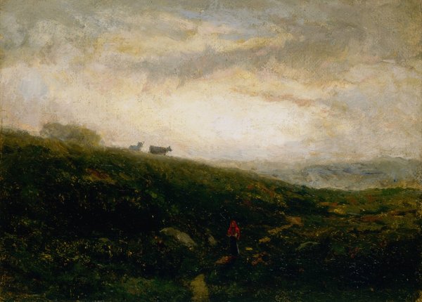 Untitled  by Edward Mitchell Bannister - Hand-Painted Oil Painting Reproduction
