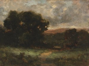 Untitled by Edward Mitchell Bannister Oil Painting