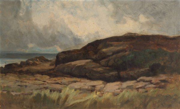 Untitled  by Edward Mitchell Bannister - Hand-Painted Oil Painting Reproduction