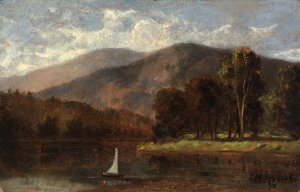 Untitled by Edward Mitchell Bannister Oil Painting
