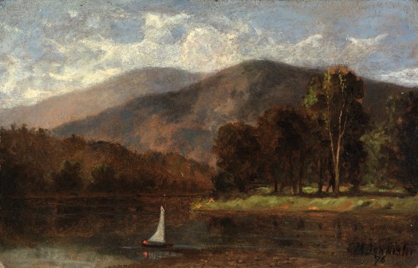 Untitled  by Edward Mitchell Bannister - Hand-Painted Oil Painting Reproduction