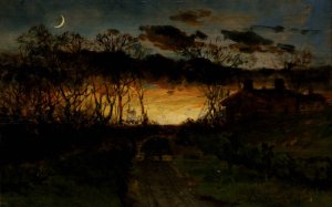 Untitled by Edward Mitchell Bannister Oil Painting