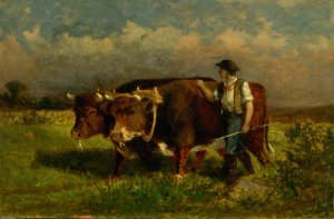 Untitled by Edward Mitchell Bannister Oil Painting