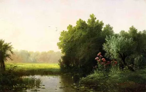 Summer painting by Edward Moran