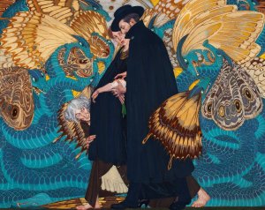 The War and Us by Edward Okun Oil Painting