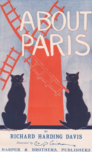 Main Product Photo of About Paris  Painting by Edward Penfield