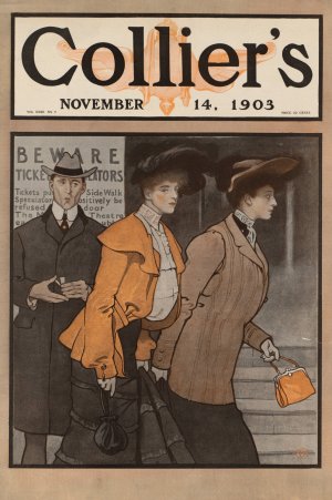 Collier's November 14, 1903 by Edward Penfield Oil Painting