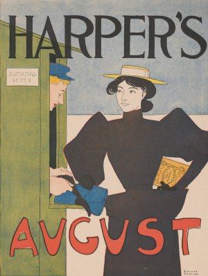Harper's August by Edward Penfield Oil Painting
