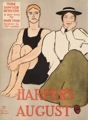 Harper's August by Edward Penfield Oil Painting