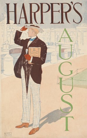 Harper's August by Edward Penfield Oil Painting