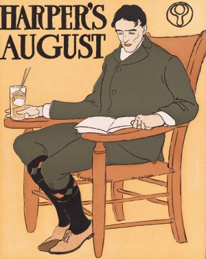 Harper's August by Edward Penfield Oil Painting