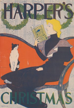 Harper's Christmas by Edward Penfield Oil Painting