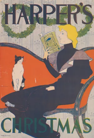 Harper's Christmas by Edward Penfield Oil Painting