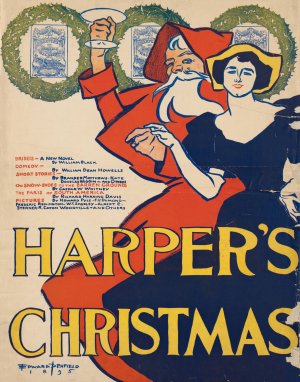 Harper's Christmas by Edward Penfield Oil Painting
