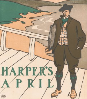 Harper's (for) April by Edward Penfield Oil Painting