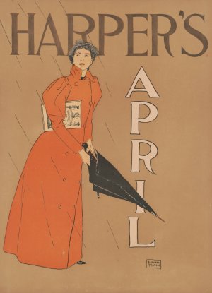 Harper's (for) April by Edward Penfield Oil Painting