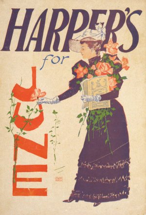 Harper's for June by Edward Penfield Oil Painting