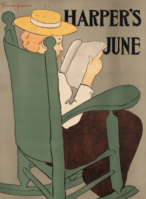 Harper's June by Edward Penfield Oil Painting