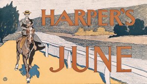 Harper's June by Edward Penfield Oil Painting