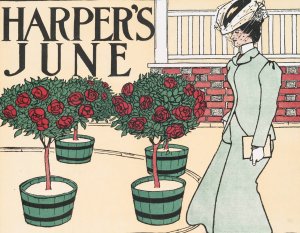 Harper's June by Edward Penfield Oil Painting