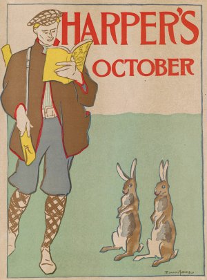 Harper's October by Edward Penfield Oil Painting