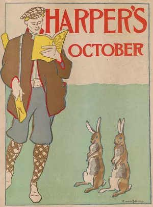 Harper's October by Edward Penfield Oil Painting