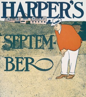 Harper's September by Edward Penfield Oil Painting