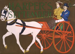 Harper's September by Edward Penfield Oil Painting