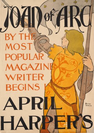 Joan of Arc, April Harper's by Edward Penfield Oil Painting