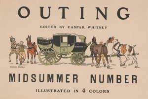 Outing edited by Caspar Whitney by Edward Penfield Oil Painting