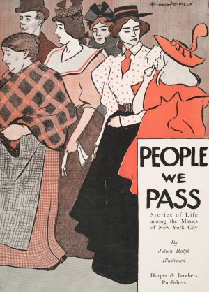 People We Pass Stories of Life among the Masses of New York City, By Julian Ralph by Edward Penfield Oil Painting