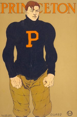 Princeton by Edward Penfield Oil Painting