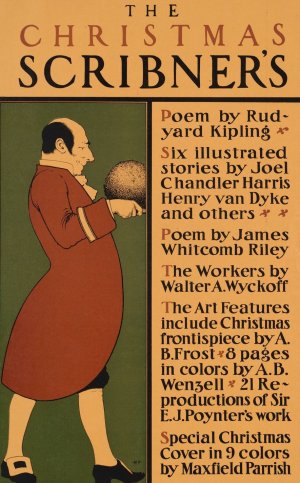 The Christmas scribner's by Edward Penfield Oil Painting