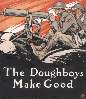 The doughboys make good by Edward Penfield Oil Painting
