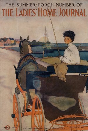 The summer-porch number of the Ladies'home journal by Edward Penfield Oil Painting