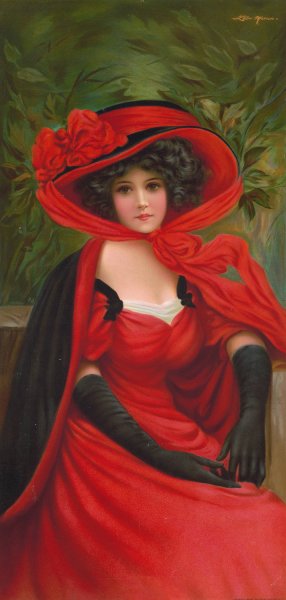 Sincerity by Edward Percy Moran Oil Painting