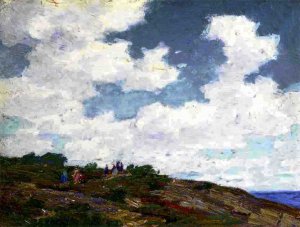 A Summer Day Oil painting by Edward Potthast