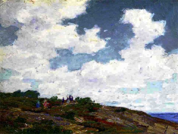 Main Product Photo of A Summer Day Painting by Edward Potthast