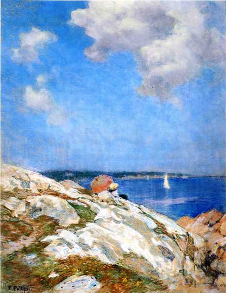 Main Product Photo of Cape Ann Coast Painting by Edward Potthast