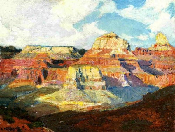 Main Product Photo of Grand Canyon Painting by Edward Potthast