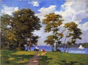 Landscape by the Shore also known as The Picnic