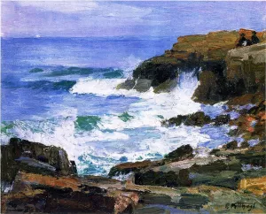 Looking out to Sea painting by Edward Potthast