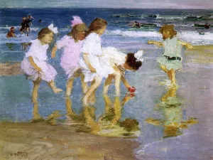 The Fairies painting by Edward Potthast
